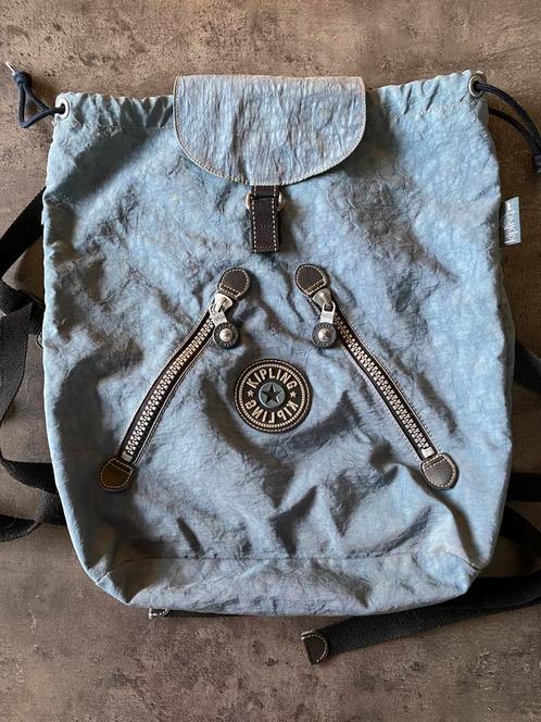 Kipling rugzak lichtblauw, Handtassen en Accessoires, Tassen | Schooltassen, Zo goed als nieuw, Ophalen of Verzenden
