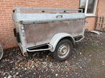 Aanhangwagen met deksel, Ophalen, Gebruikt