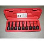 9-delige SPLINE XZN slagdoppen set 1/2" M4 - M16, Ophalen of Verzenden, Nieuw