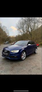 Voiture Audi a3 S-line G-tron 2015 boîte automatique, Auto's, Audi, Automaat, 4 cilinders, Blauw, Leder en Stof