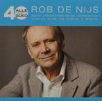 Rob de Nijs - Alle 40 Goed (2CD), CD & DVD, CD | Néerlandophone, Comme neuf, Enlèvement ou Envoi