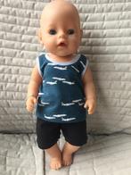 126. Babyborn: Nieuw topje met schortje, Ophalen of Verzenden, Nieuw, Babypop