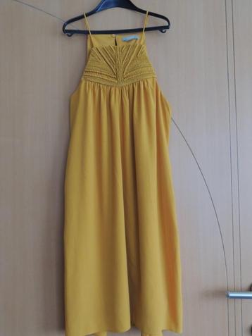 jurkje H&M (36), Kleding | Dames, H&M, Geel, Ophalen of Verzenden, Zo goed als nieuw