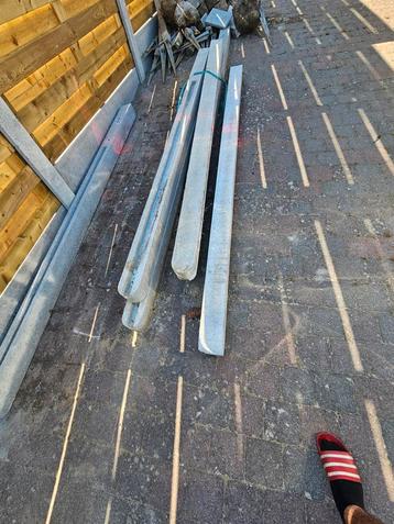betonnen gleuf palen met platen overschot, Ophalen, Nieuw, Overige materialen
