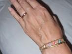 Inoxydable armband en ring, Ophalen of Verzenden, Zo goed als nieuw