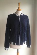 Marineblauwe dames jack Lucia maat 42L, Kleding | Dames, Truien en Vesten, Blauw, Maat 42/44 (L), Ophalen of Verzenden, Zo goed als nieuw