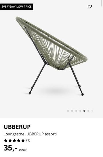 Ndeco aca stoelen groen nieuw! 2 stuks met kussens  beschikbaar voor biedingen