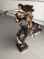 Bronzen beeld Yves Lohe, Antiek en Kunst, Antiek | Brons en Koper, Ophalen, Brons