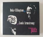 2CD Jazz Duke Ellington Louis Armstrong Piano Trompette Pop, Comme neuf, Jazz, 1940 à 1960, Enlèvement ou Envoi