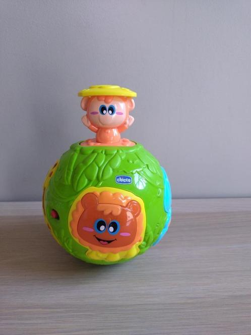 Chicco bal met licht en geluid 6-36 maanden, Kinderen en Baby's, Speelgoed | Babyspeelgoed, Zo goed als nieuw, Met licht, Met geluid