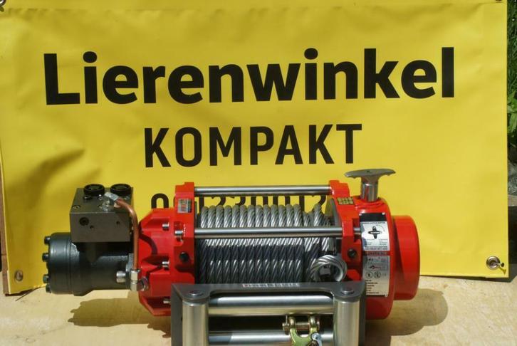 Hydraulische lier 7 Ton KOMPAKT 26m 12 mm kabel hydraul rem, Auto diversen, Auto-accessoires, Nieuw, Ophalen of Verzenden