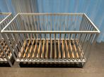 Kinderbedje - babybedje - ledikant 60x120 verstelbaar, Moins de 70 cm, Sommier à lattes, Enlèvement, Utilisé
