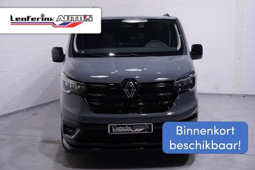 Renault Trafic 2.0 dCi 130 pk L2H1 Black Edition Dubbel Cabi, Auto's, Bestelwagens en Lichte vracht, Bedrijf, ABS, Airconditioning