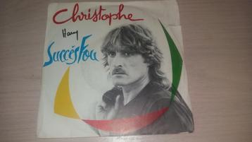Disque vinyl 45 tours Christophe, CD & DVD, Vinyles | Pop, Enlèvement ou Envoi, 1980 à 2000, Comme neuf