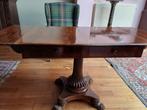 Schaaktafel - Mahonie  1800 - 1830, Huis en Inrichting, Ophalen, Gebruikt, 100 tot 150 cm, 50 tot 100 cm