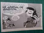 Gaston Lagaffe - publicité papier - 1987, Ophalen of Verzenden, Guust of Robbedoes, Gebruikt, Overige typen