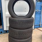 4x Michelin 225 55 18 Winterbanden met 6.4 mm, Auto-onderdelen, Ophalen of Verzenden, Gebruikt, Velg(en)