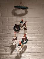 Kerstslinger met houten kerstfiguren, Ophalen of Verzenden, Zo goed als nieuw