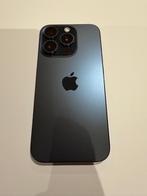 PRIJSVERLAGING!📱iPhone 15 Pro 128GB Titanium Blue + extra's, 128 GB, 86 %, Blauw, Ophalen of Verzenden