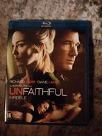 Blu-ray unfaithful m R Gere,D lane aangeboden, Cd's en Dvd's, Ophalen of Verzenden, Zo goed als nieuw, Drama
