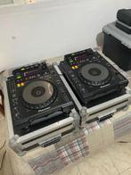 2x Pioneer CDJ900 met flightcases, Muziek en Instrumenten, Dj-sets en Draaitafels, Ophalen of Verzenden, Zo goed als nieuw, Pioneer