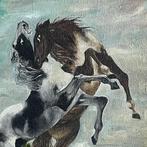 Schilderij op doek - Paardendans, Enlèvement