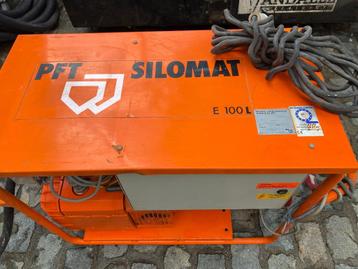 PFT Silomat en drukvat voor gipsspuitmachine  beschikbaar voor biedingen