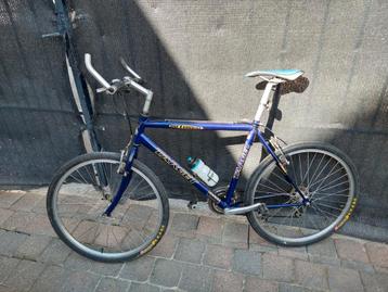 Blauwe Mountainbike, Fietsen en Brommers, Ophalen, Gebruikt