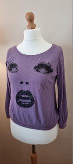 NIEUW artikel : MnG blouse - Maat L, Kleding | Dames, Maat 42/44 (L), Nieuw, Ophalen of Verzenden, Paars