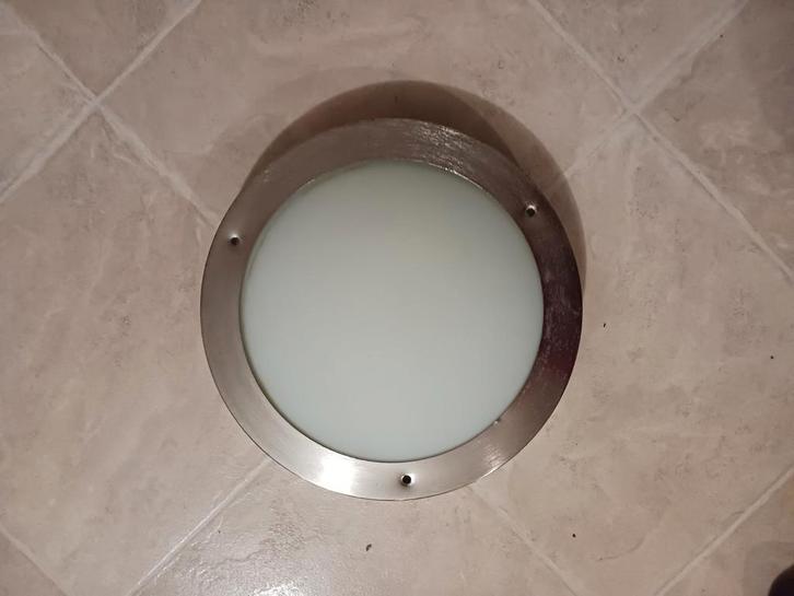 Badkamerlamp 32cm diameter, Huis en Inrichting, Lampen | Plafondlampen, Gebruikt, Ophalen of Verzenden