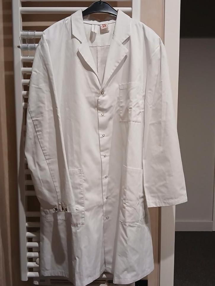 Witte schort voor laboranten of verpleegkundigen, Diversen, Verpleegmiddelen, Ophalen