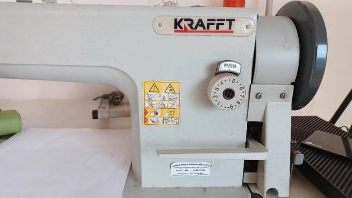 naaimachine, Hobby & Loisirs créatifs, Machines à coudre & Accessoires, Utilisé, Machine à coudre, Autres marques, Industrie, Enlèvement