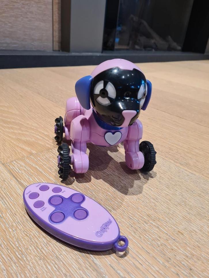 WowWee Chippies Chipette robothond interactief, Kinderen en Baby's, Speelgoed | Overig, Gebruikt, Ophalen of Verzenden