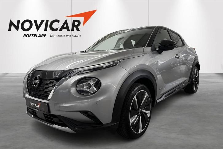 Nissan Juke 1.6 Hybrid 145 N-Design, Auto's, Nissan, Te koop, Juke, Airconditioning, Alarm, Bluetooth, Centrale vergrendeling