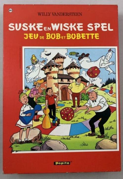 Suske en Wiske spel bordspel vintage 1981 compleet Papita, Hobby en Vrije tijd, Gezelschapsspellen | Bordspellen, Gebruikt, Verzenden