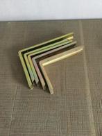 Nieuw! IJzeren hoeken - verstevigingshoeken 5 stuks, Doe-het-zelf en Bouw, Ophalen of Verzenden, Nieuw