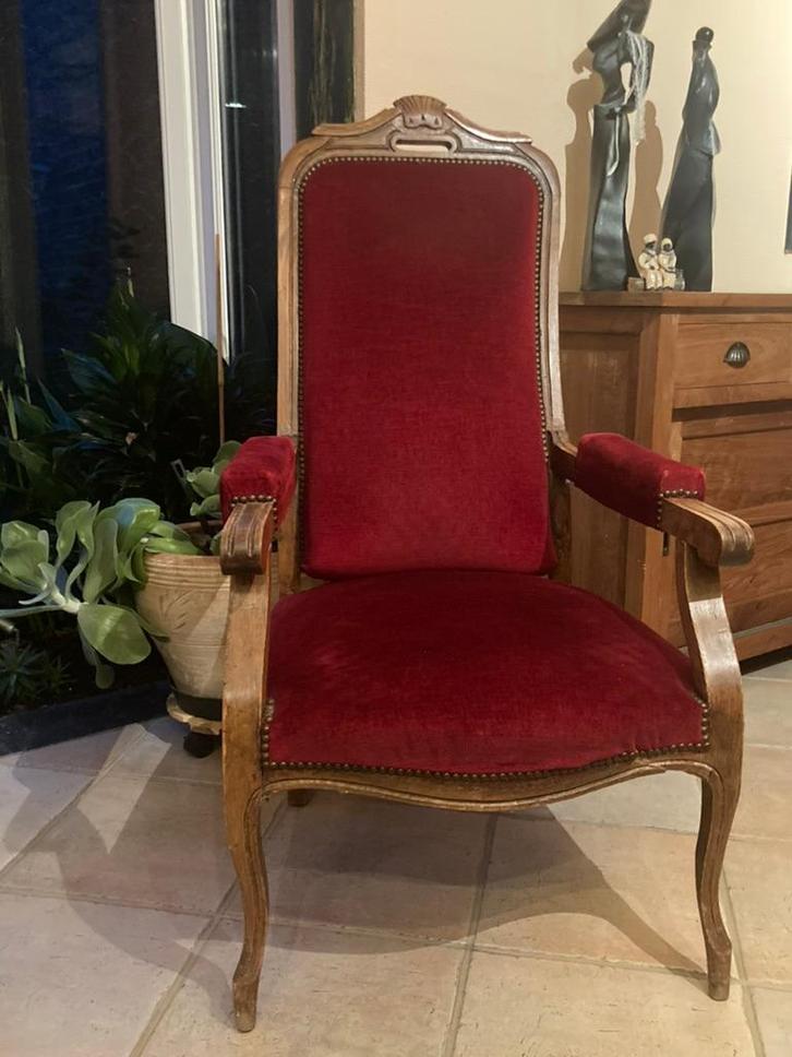 Fauteuil Voltaire, Antiek en Kunst, Antiek | Meubels | Stoelen en Sofa's, Ophalen