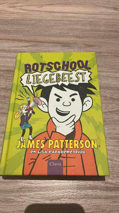James Patterson - Liegebeest, Boeken, Kinderboeken | Jeugd | onder 10 jaar, Nieuw, Ophalen