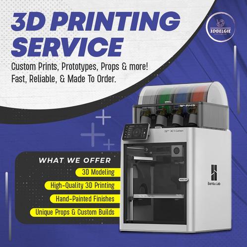 3D Print service, Hobby en Vrije tijd, Modelbouw | Overige, Nieuw, Groter dan 1:32, Ophalen of Verzenden
