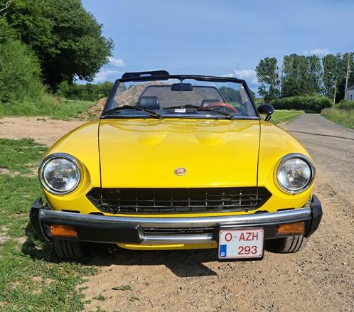 Oldtimer Fiat 124 Spider 1977, Auto's, Oldtimers, Particulier, Radio, Fiat, Benzine, Cabriolet, 2 deurs, Handgeschakeld, Overige kleuren