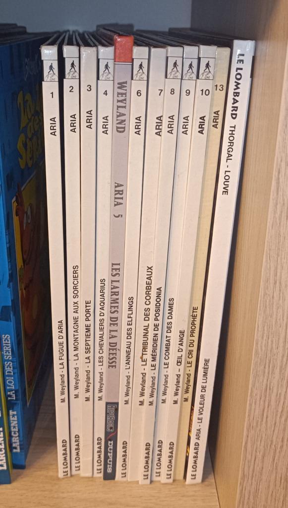 Aria tomes 1 à 10 et 13-14, Boeken, Stripverhalen, Gelezen, Complete serie of reeks, Ophalen