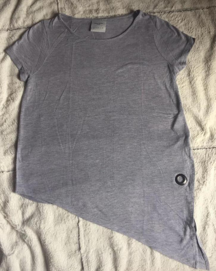 Grijze t-shirt van vero moda, Kleding | Dames, T-shirts, Zo goed als nieuw, Maat 34 (XS) of kleiner, Grijs, Korte mouw, Verzenden