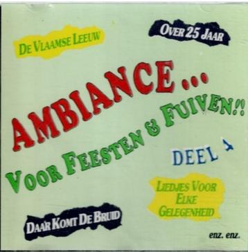 cd   -   ambiance ..... voor feesten en fuiven!!!! deel 4 disponible aux enchères