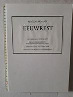 uniek typoscript van Benno Barnard "Eeuwrest" uit 2000, Ophalen of Verzenden