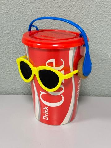 Vintage Zeldzaam Coca-Cola spaarpot XL, grote beker Cola beschikbaar voor biedingen