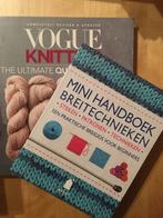 Vogue Knitting:The Ultimate Quick Reference en Mini handboek, Hobby & Loisirs créatifs, Tricot, Enlèvement ou Envoi, Neuf, Patron ou Livre