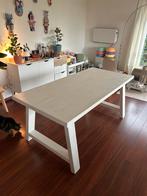 Eettafel 4-6 personen, Huis en Inrichting, Tafels | Eettafels, Ophalen, Gebruikt, 50 tot 100 cm, Vijf personen of meer
