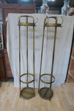 Paar antieke Art Nouveau koperen kleerhangers, Ophalen, Zo goed als nieuw
