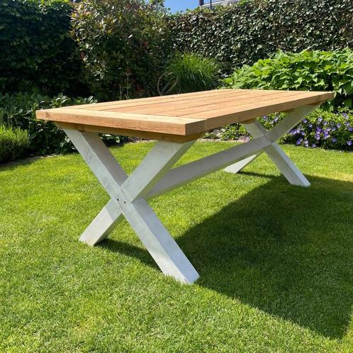 Vertalen..., Jardin & Terrasse, Tables de jardin, Neuf, Rectangulaire, Bois, Enlèvement ou Envoi