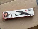 Alpina Solid Ceramic Hair Straightener Crimper Flat Iron, 1”, Ophalen of Verzenden, Nieuw, Krultang of Stijltang